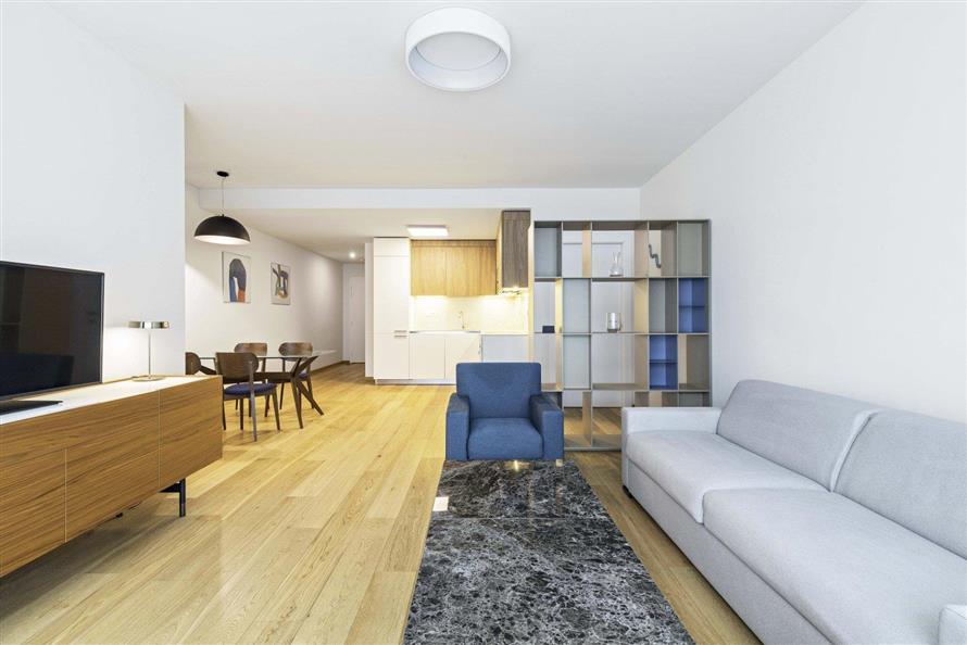 Air-conditioned Apartment with a terrace for rent : Praha 5 - Smíchov, Holečkova