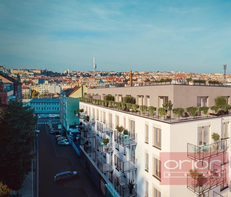 One bedroom apartment with terrace for sale: Maroldova, Praha 4 - Nusle